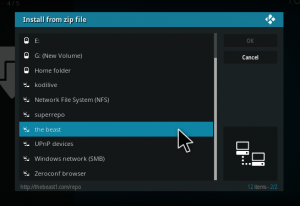 Beast Kodi build download