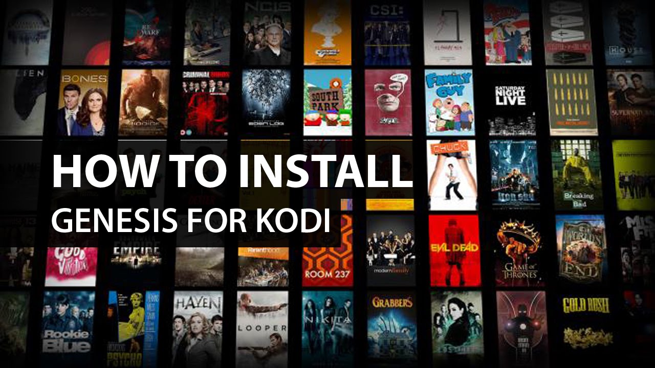 Install Genesis on Kodi