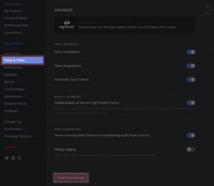 discord not detecting mic