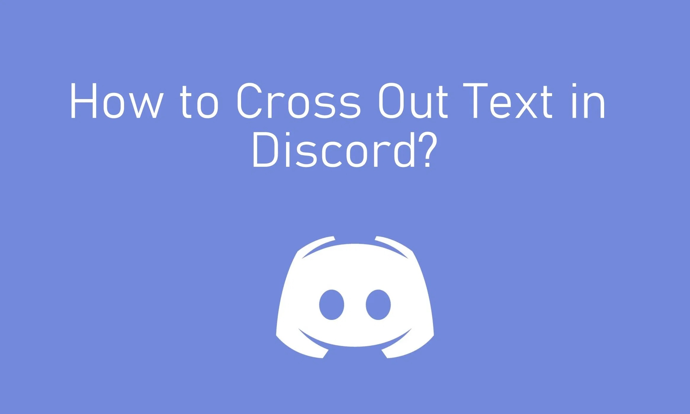 crossed out text discord