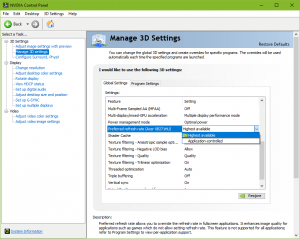 dual monitor lag windows 10