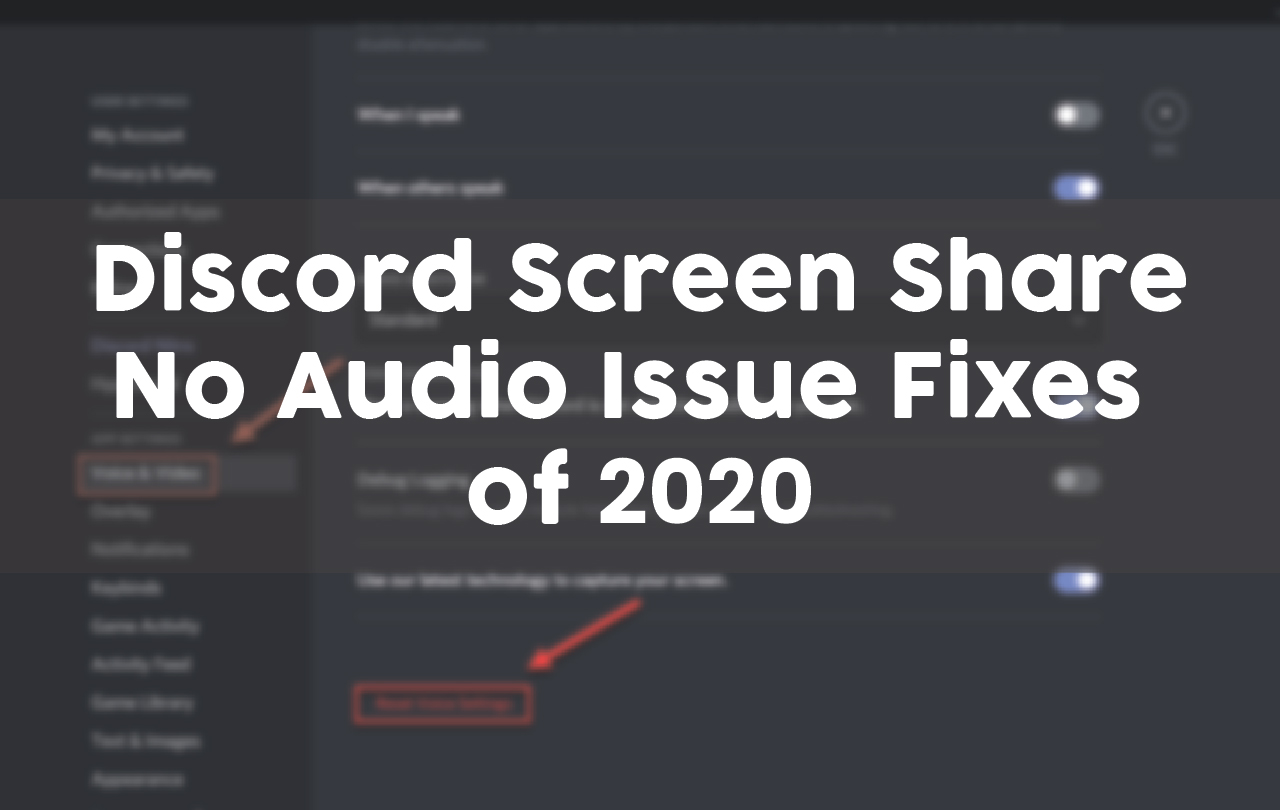 how to share audio on discord