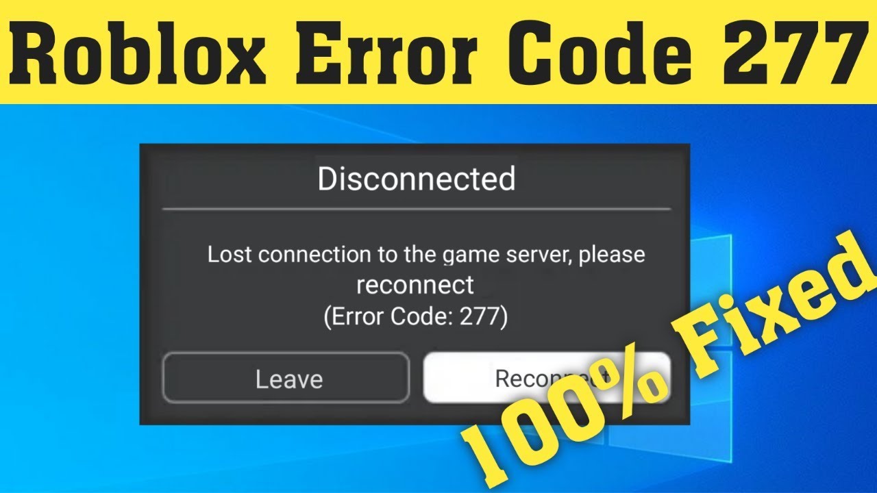 error code 277