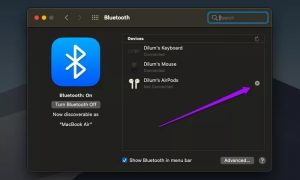 airpods not connecting to mac