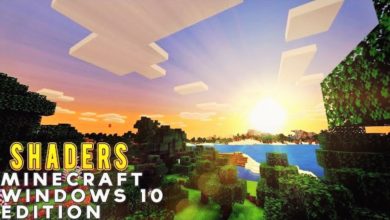 minecraft windows 10 shaders