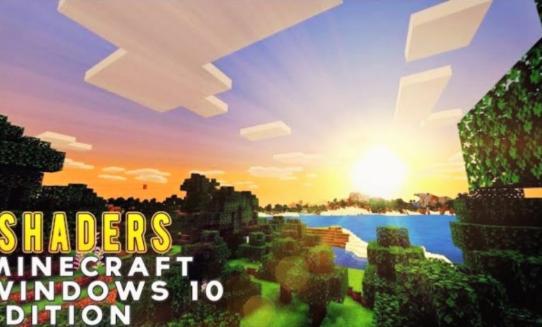 minecraft windows 10 shaders