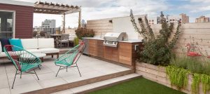 Rooftop Garden Kitchen