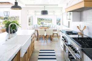 Combine Marble and Soapstone Countertops 