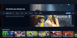 Hotstar sports