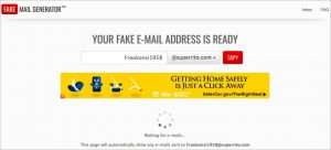 Fake Mail Generator.