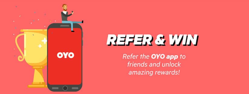 oyo room referral code