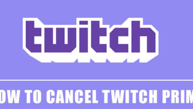how to cancel twitch prime