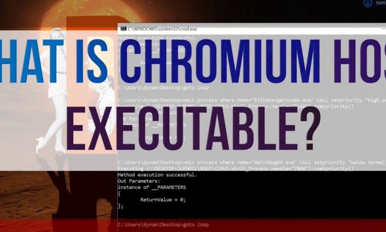 chromium host executable