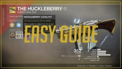 How to get the huckleberry Destiny 2 2021