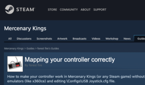 Steam's Built In Mapper