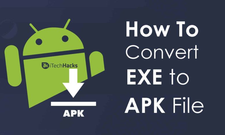 convert exe to apk