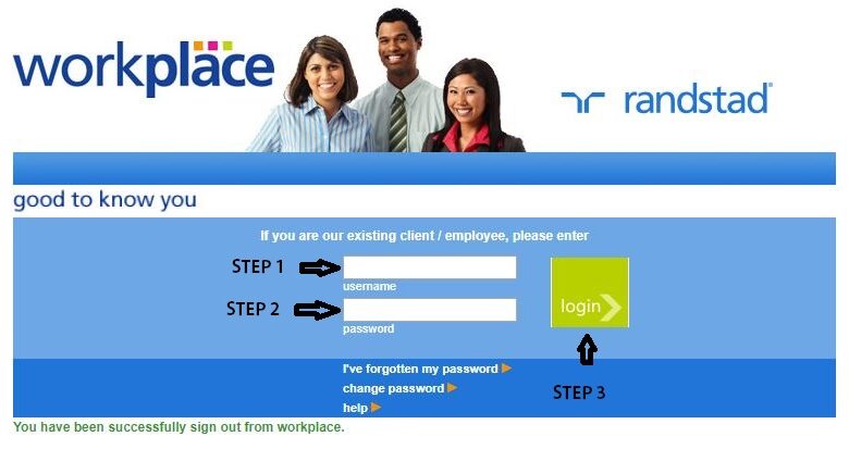 randstad login