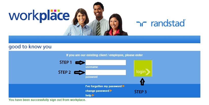 randstad login