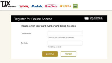 tjmaxx account login