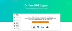 Online PDF Signer
