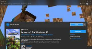 Reinstall Minecraft game app