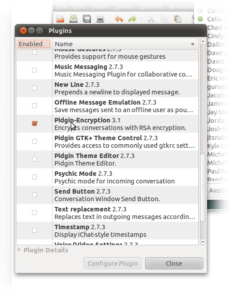 Pidgin-Encryption