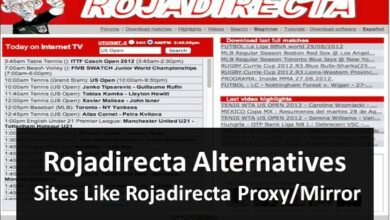 Rojadirecta alternatives