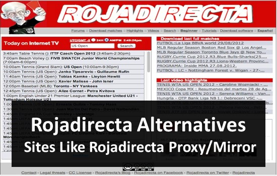 Rojadirecta alternatives