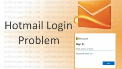hotmail login issues