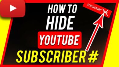 how to hide subscriber count on youtube