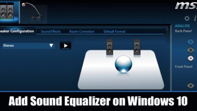 windows 10 equalizer