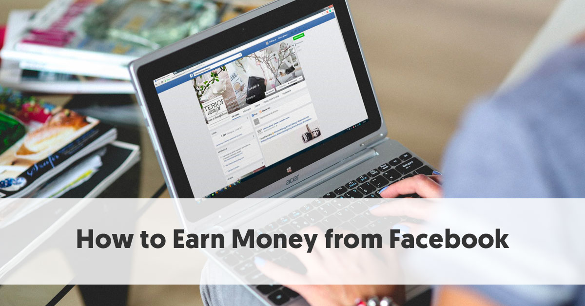 how to make money on facebook