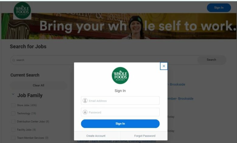 Whole foods workday login