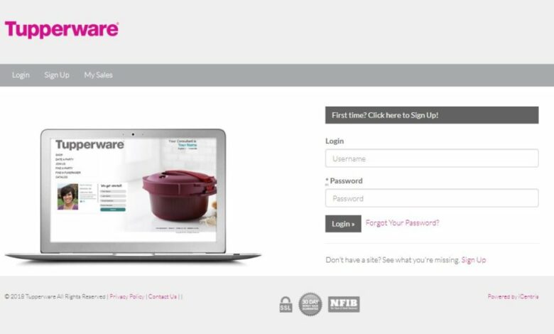 Myoffice Tupperware com login