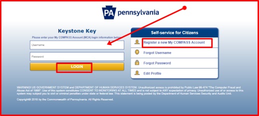 Mycompass pa account login