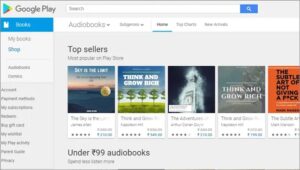 Google Play Audiobooks