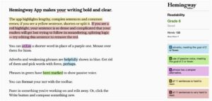 Hemingway App