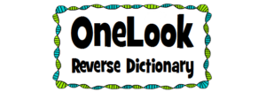 One Look Reverse Dictionary