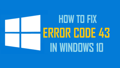 Fix Windows Code 43 Error