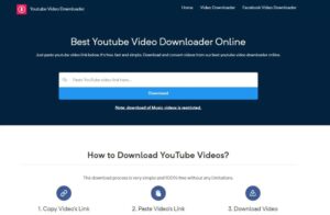 Video downloader from YouTube
