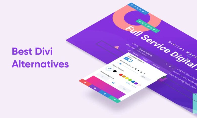 Divi builder alternatives