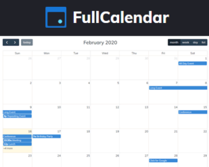 FullCalendar