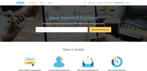 Moz Keyword Explorer