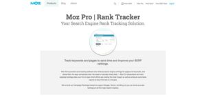 MOZ RANK TRACKER