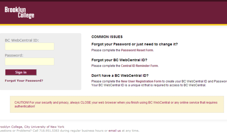 cunyfirst login Brooklyn college