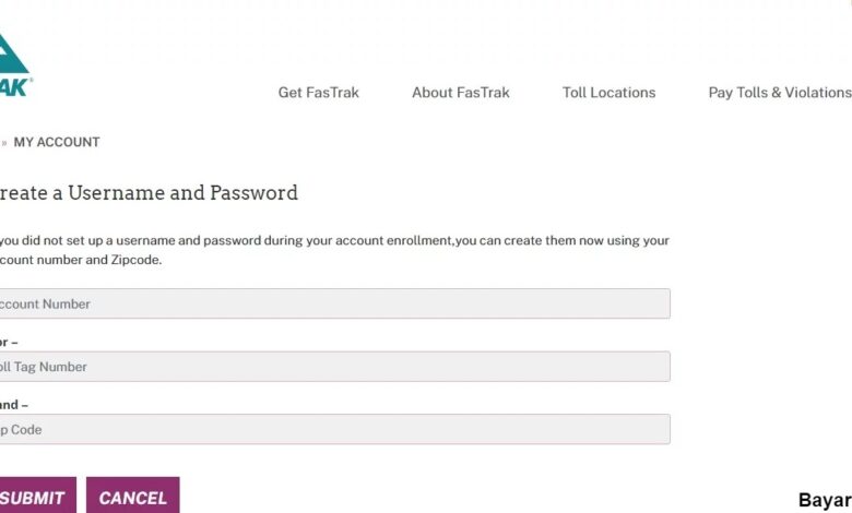 bayareafastrak login