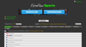 FIRSTROWSPORTS