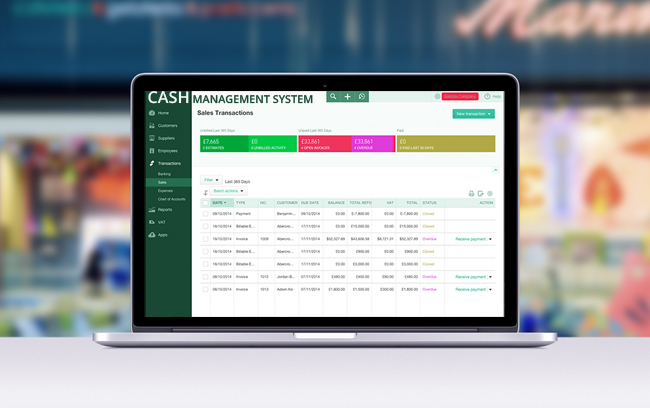 cash management software