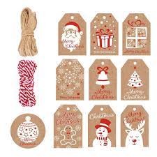 Santa and Snowflake Gift Tags