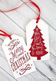 Wooden Christmas Gift Tags & Labels